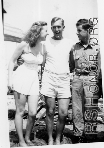 No longer a child sometimes called "lard"--a slimmed down Walter as a young adult.