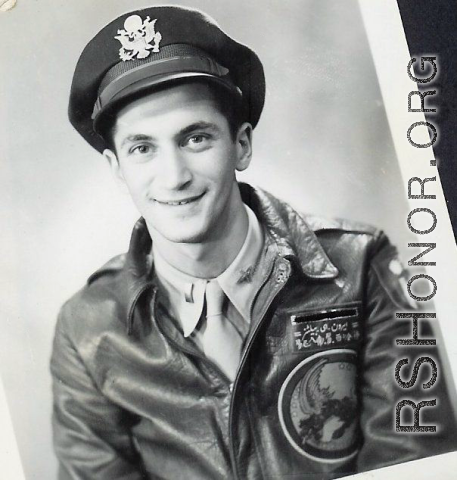 Harold Filer in the CBI during the Second World War.