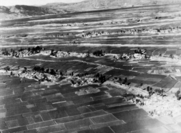 The countryside from the air in the CBI.