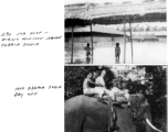 234th Station Hospital: Monsoon rain & a day off in Chabua, India, in 1944.  Images provided by Michael J. O'Brien.  In the CBI during WWII.