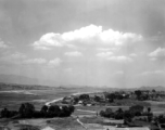 An American airbase, most likely the Laohuangping base in Guizhou province. WWII.  Image from U. S. Government official sources.