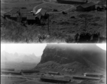 An area of an American air base in Guilin, Guangxi province, China, during WWII.