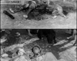 The harsh reality of war--wartime dead in China, possibly refugees impacted by the chaos Japanese forces moved during the Ichigo campaign.