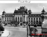 A building in India during WWII.  Photo from Frank Bond.