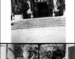 Temple near Kunming during WWII.  Photo from J. Ellis Wood.