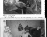 "Chinese cooking rice," and "two blacksmiths working in shop over forge." In Yunnan, China, during WWII.